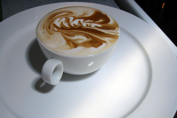 abstract gourmet [big morning latte]