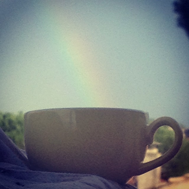 Somewhere over the rainbow... #cafexperiment reborn!