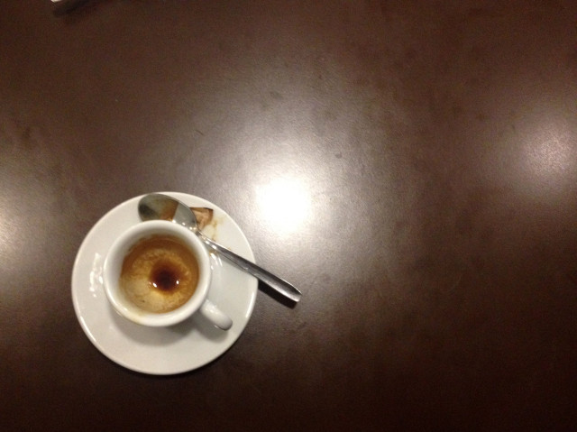 Lonely coffee